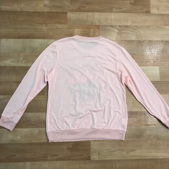 New Cotton pink flamingo long sleeve t shirt - Picture 3 of 3